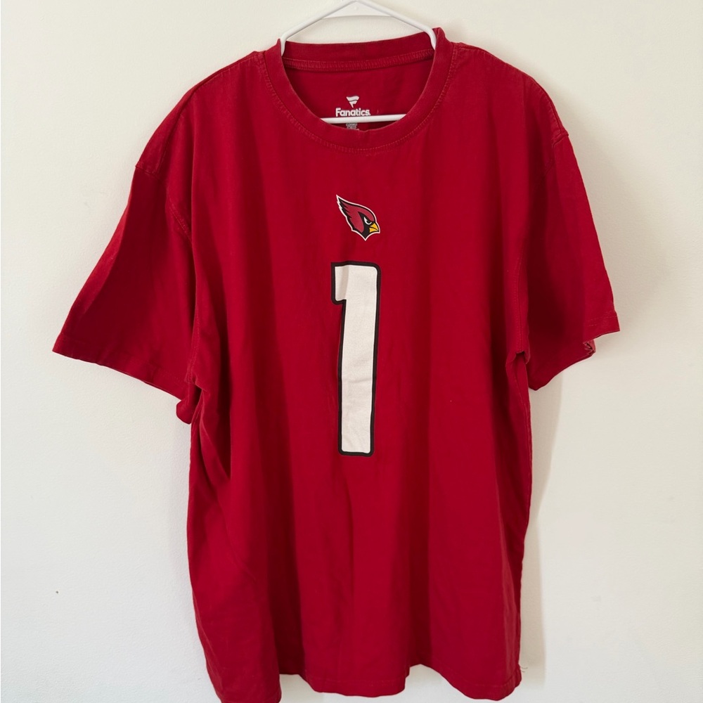 Fanatics Arizona Cardinals vintage Red #1 Men's Tee